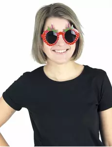 Jordgubbsglasögon vuxen