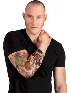 Clowntatuerade ärmar vuxen