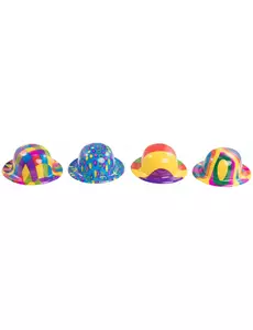 Mini plommonstop i plast clown vuxen