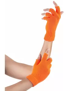 Korta neonorange handledsvärmare vuxen