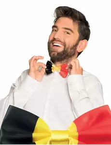 Belgien-supporterfluga vuxen
