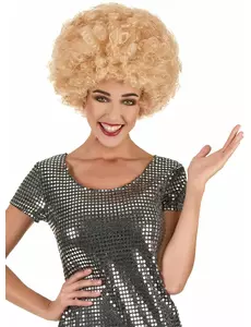 Blond afroperuk komfort vuxen
