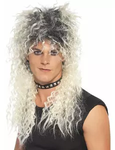 Blond punkperuk vuxen