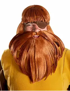 Peruk och skägg Halvar Vic the Viking™ herr