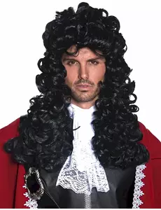 Lång piratperuk herr