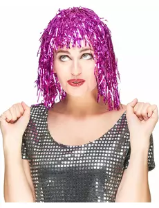 Fuchsiaperuk i metallic vuxen