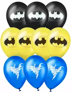 10 Batman™-latexballonger 25x32cm