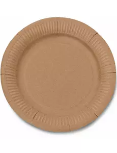 10 kraftpapperstallrikar 23 cm