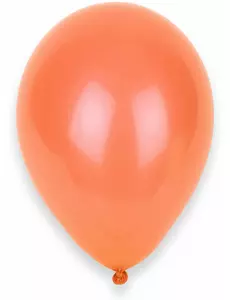 12 persikofärgade ballonger 28 cm
