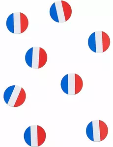 150 bordsdekorationer med franska flaggan