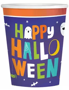 8 Halloween friends pappmuggar 250 ml