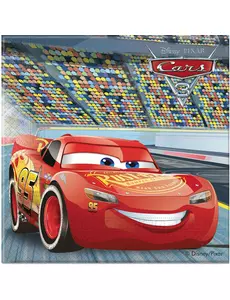 20 pappersservetter Flash McQueen Cars 3™ 33 x 33 cm