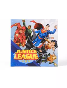 20 Justice League™-pappersservetter 33 x 33 cm