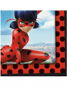 20 pappersservetter Ladybug™ i Paris 33 x 33 cm