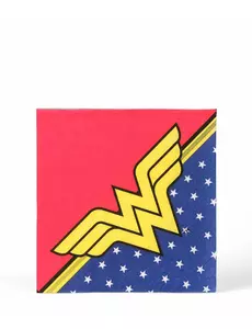20 pappersservetter Wonder Woman™ 33 x 33 cm