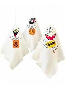 3 hängande spöken Halloween