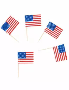 30 USA-flaggspett 6 cm