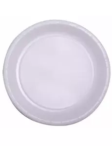 50 vita papperstallrikar 22 cm