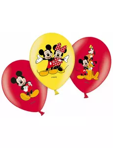 6 latexballonger Mickey ™