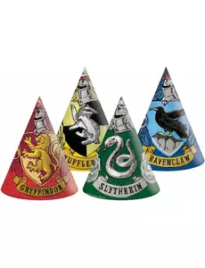 6 festhattar i kartong Harry Potter™