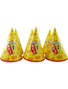 6 festhattar i kartong RC Lens 16 cm