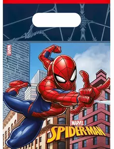 6 presentpåsar Spiderman™