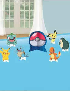 7 Pokémon™-bordsdekorationer