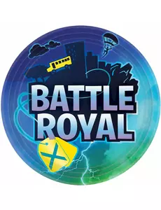 8 papptallrikar battle royale 23 cm