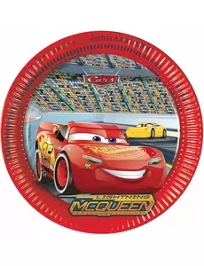 8 Cars 3™ papperstallrikar 23 cm