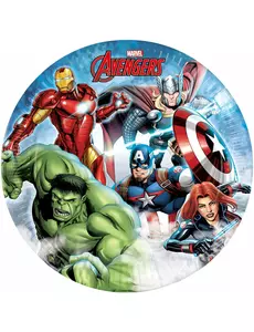 8 papperstallrikar 23 cm Avengers Mighty™
