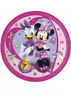 8 Minnie Junior™-papptallrikar 23 cm