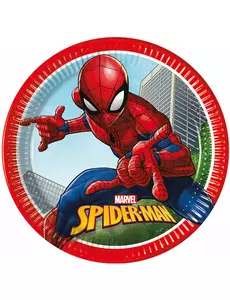 8 Pappassietter Spiderman Fighter™ 23 cm