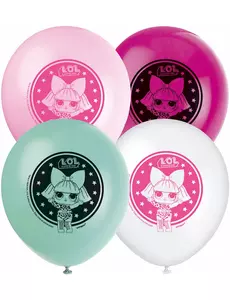 8 latexballonger LOL Surprise™ 30 cm