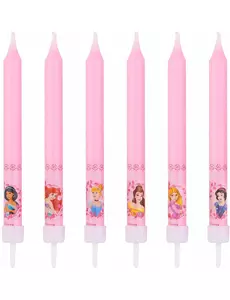 8 Disney™ Princesses-födelsedagsljus