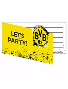 8 Borussia Dortmund-inbjudningskort