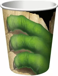 8 pappmuggar födelsedag dinosaurier 266 ml