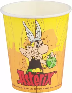 8 pappmuggar Astérix™ 250 ml