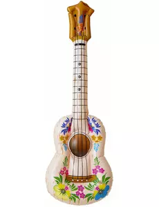 Uppblåsbar hawaiiansk ukulele