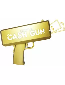Dispenserpistol och 100 sedlar