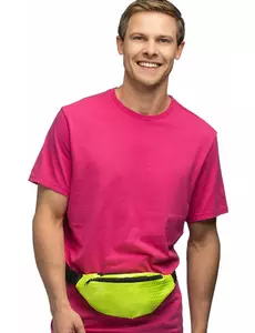 Neongul magväska