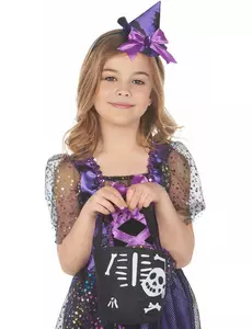 Halloweenpåse skelett barn