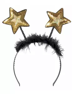 Diadem med gyllene stjärnor vuxen
