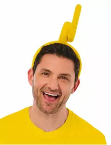 Gult diadem Laa-Laa Teletubbies™ vuxen