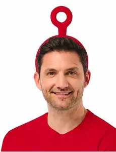Rött diadem Po Teletubbies™ för vuxen