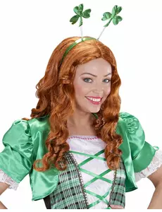 Pannband med klöver vuxen Saint Patrick
