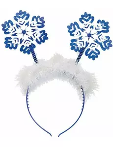 Juldiadem med snöflingor dam
