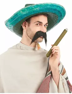 Grön mexikansk sombrero vuxen