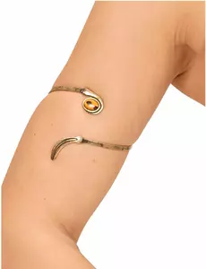 Gyllene fjäderarmband vuxen