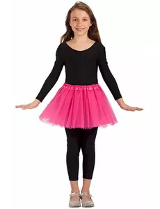 Rosa satintutu för flickor