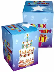 Grattis på födelsedagen-urna